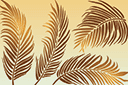 Palmunlehdet - sabluunat lehtiä ja ruohoa