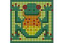 Hymyilevä sammakko (mosaiikki) - mosaiikki sabluunat