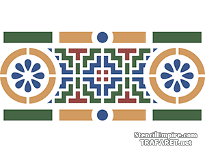 Labyrintti boordinauha - koristeluun tarkoitettu sapluuna